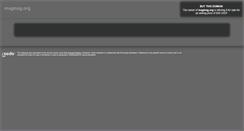 Desktop Screenshot of magmag.org