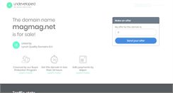 Desktop Screenshot of magmag.net
