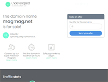 Tablet Screenshot of magmag.net